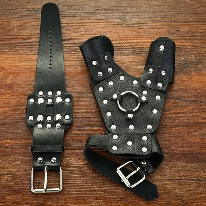 Gants de protection pour lance-pierre