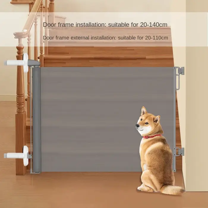 Barrière de sécurité pour bébé, barrière de porte rétractable, barrière de sécurité pour escalier in
