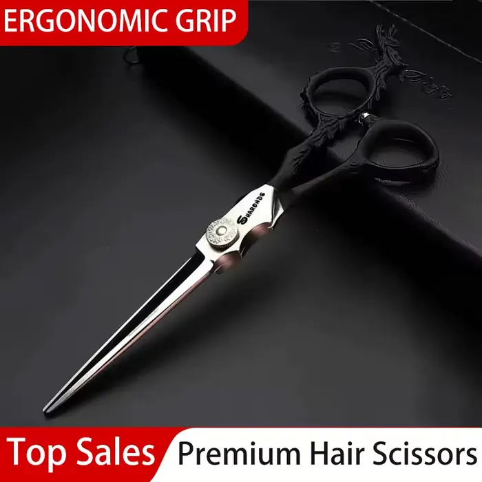 Véritable nouvelle ciseaux de coiffure professionnel 6 pouces ciseaux de salon de coiffure coiffeur 