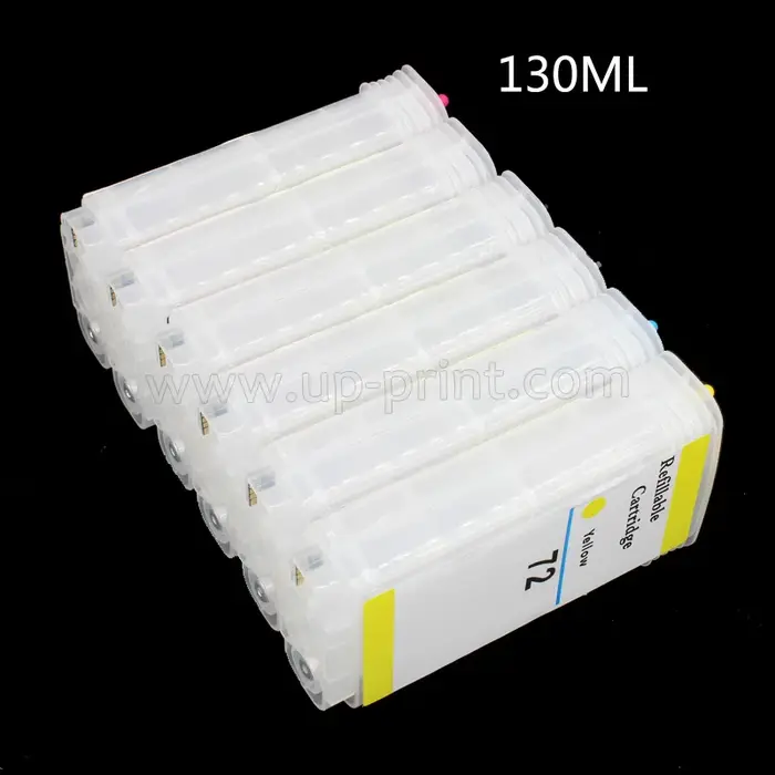 Cartouche d'encre rechargeable vide 130ML avec puce ARC pour hp72 pour HP 72 T610 T1100 T620 T790 T795 T770 T1120 T1200 T770 T2300