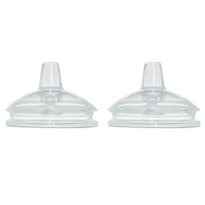 Bec verseur pour biberons Comotomo et Mason, facile à nettoyer, 7cm de diamètre, 2 pièces
