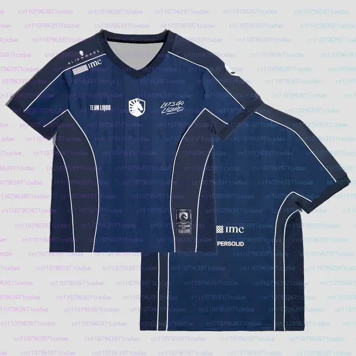 Maillot Team Liquid 2026 CS2 CSGO Esports Twistzz – Tenue d'entraînement pour fans de club majeur – 