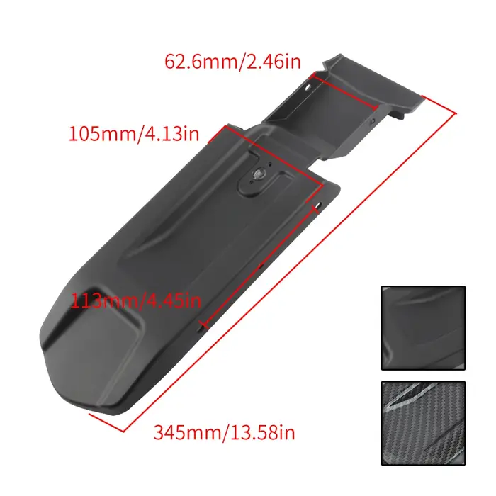 Endflats-Housses de protection en fibre de carbone pour moto Surron Light, accessoires de motocross,