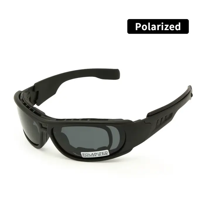 Daisy One C6 polarisé balistique armée lunettes de soleil militaire lunettes Rx insérer 4 lentilles 