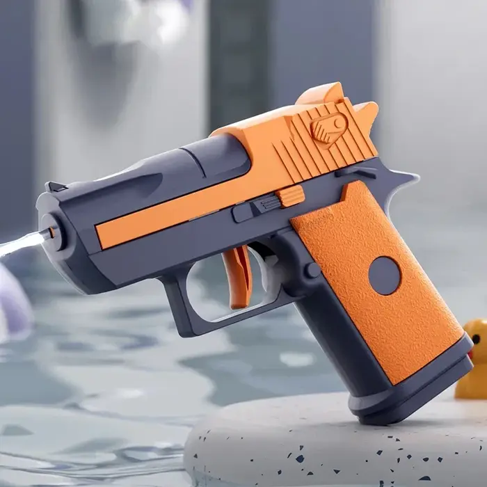 Mini pistolet à eau mécanique à tir continu, pistolet à eau pour l'été, tir en piscine, pistolet à e