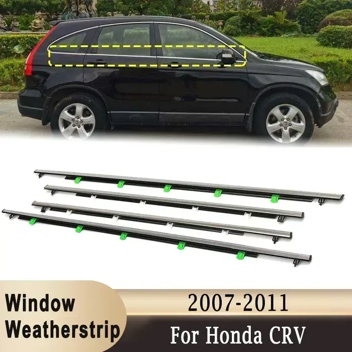 Bandes d'étanchéité pour vitres de voiture, pour Honda CRV CR-V 2007 – 2011, moulage de porte en cao