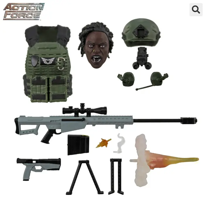 VALAVERSE-Corps de figurine d'action, style militaire moderne, armée du désert, accessoires de la fo