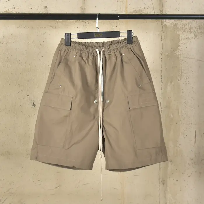 Short décontracté de Style japonais pour hommes et femmes, couleur unie, Vintage, classique, mode, p