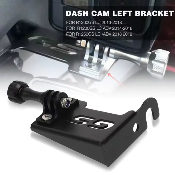 Enregistreur de caméra de tableau de bord pour moto, support de ket rapide, Gopro, BMW GSA R, 1200, 