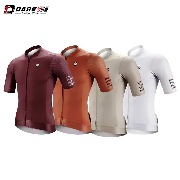 DAREVIE Maillot de cyclisme mode femmes maillot de cyclisme SPF 50 + homme maillot de vélo de haute 