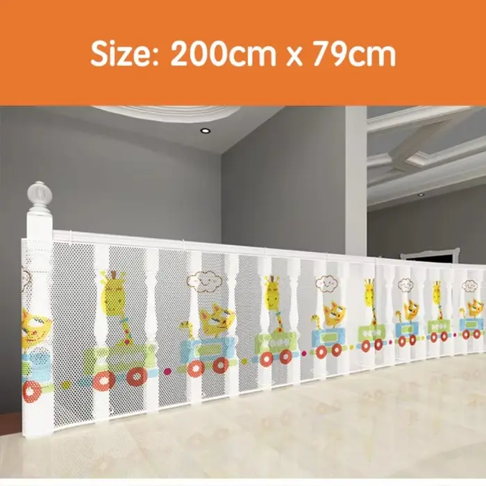 Barrière de sécurité en maille pour enfants, Protection des escaliers, barrières de sécurité pour bé