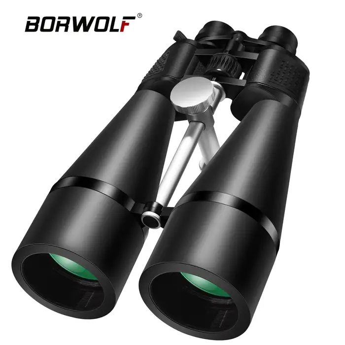 Jumelles BORWOLF 25-75x80 HD étanches militaire pour observation ornithologique randonnée chasse sport