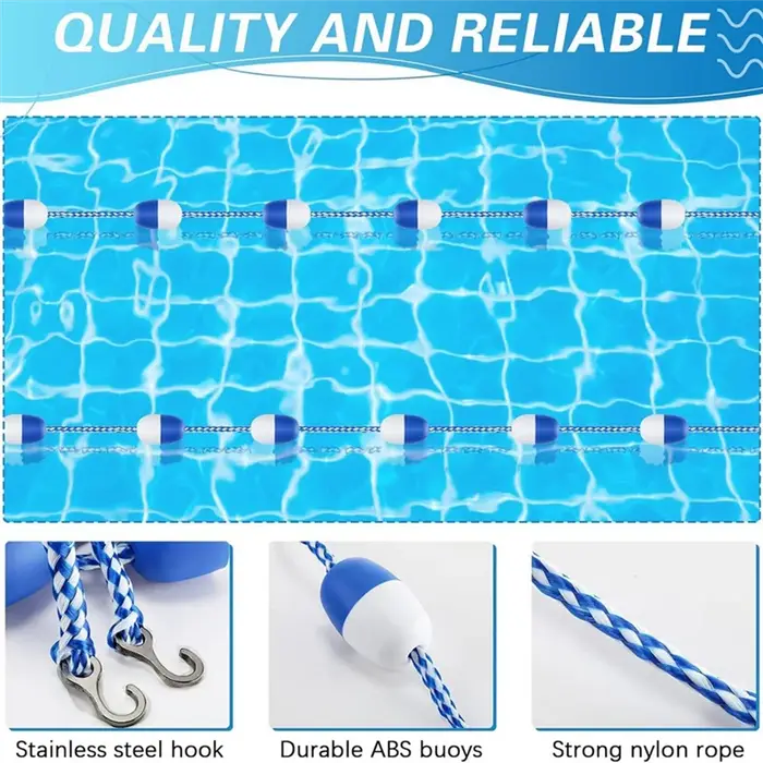 KYCOR-ligne de séparation de sécurité pour piscine, séparateur de piscine flottant pour piscines int
