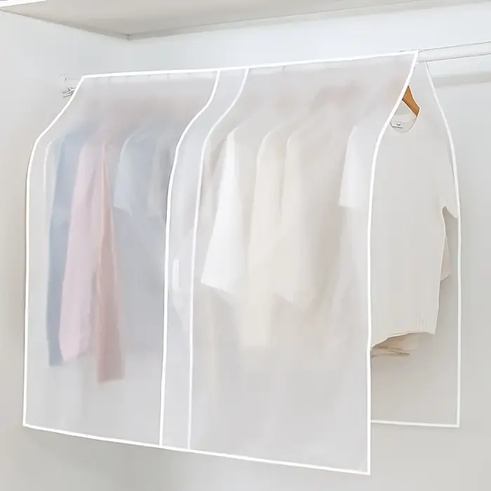 Housse de protection pour vêtements, housse de rangement pour armoire, sac suspendu