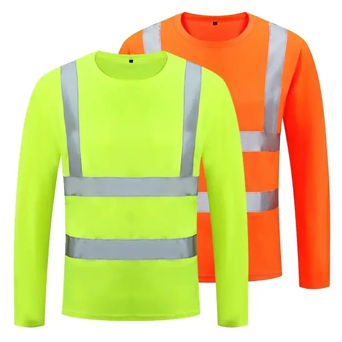 T-Shirts fluorescents haute visibilité pour hommes