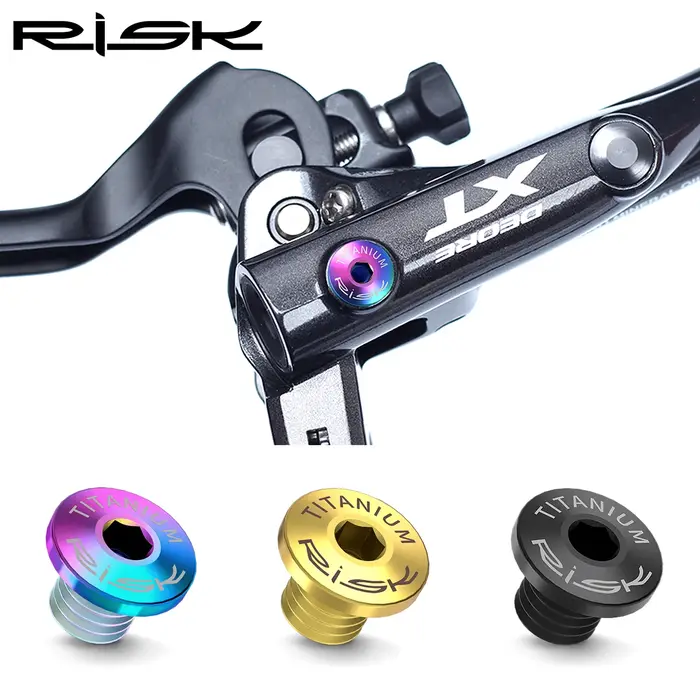 Risque un boulon de couvercle de cylindre d'huile entier/séparé pour levier de frein de vélo disque 