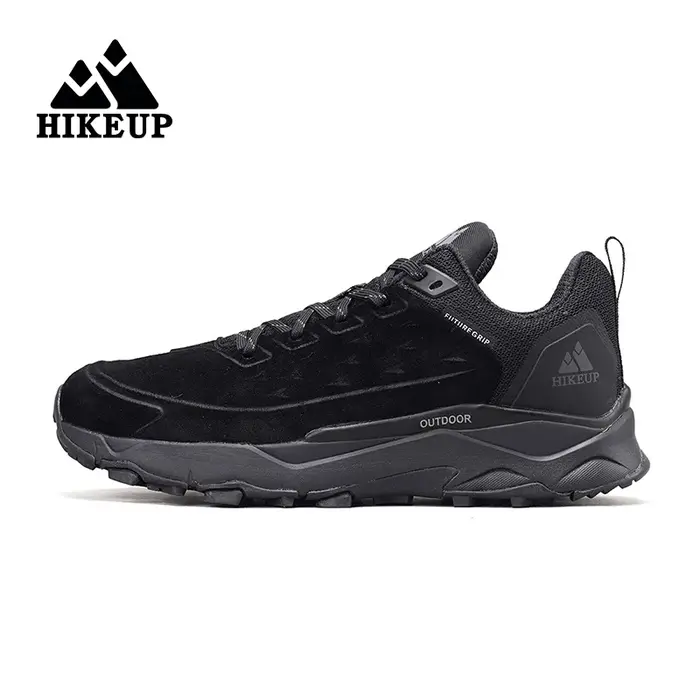 HIKEUP chaussures de randonnée pour hommes Sports de plein air Camping chasse marche chaussure daim 