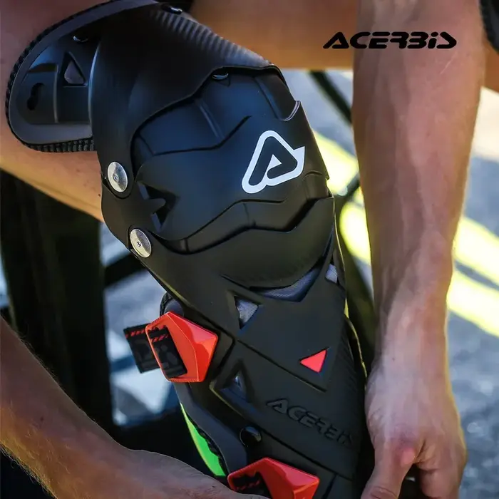 Acerbis IMPACT EVO 3.0 - Renouillère de sécurité pour sports de plein air moto tout-terrain (paire)