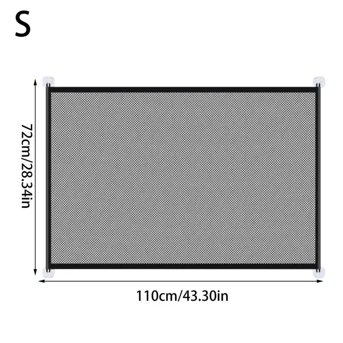 Porte pour chat pliante sans assemblage, barrière pour chien, filet de clôture, fournitures pour ani