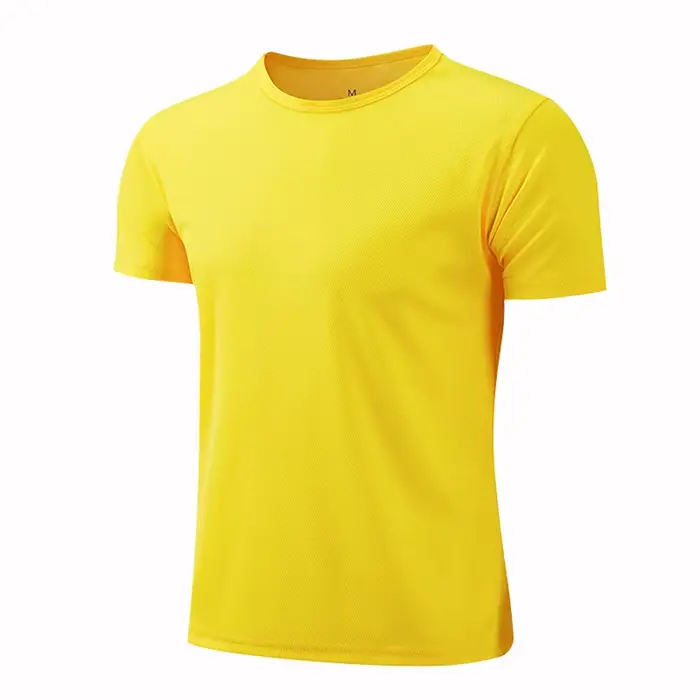 T-shirt de sport à manches courtes pour adolescents, maillot de gym respirant, chemise de fitness, e
