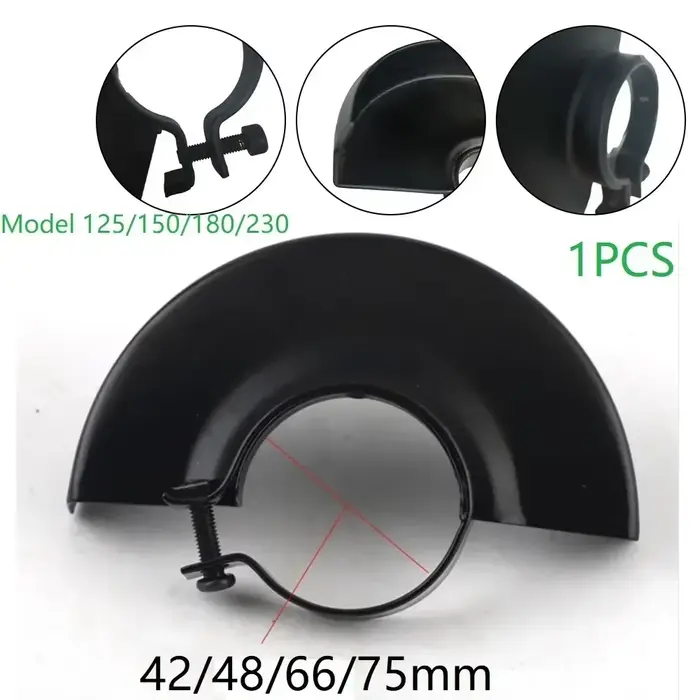Juste de protection pour meuleuse d'angle, 125 150 180 230 Juste de sécurité en métal, Disque de meu