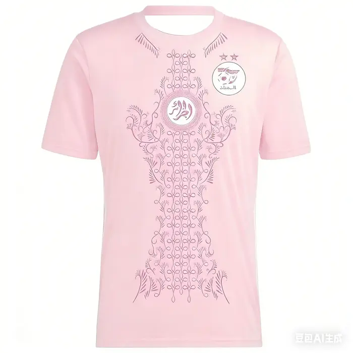 Nouveau maillot de l'équipe d'Algérie pour la saison 24-25, t-shirt tendance pour hommes et femmes a