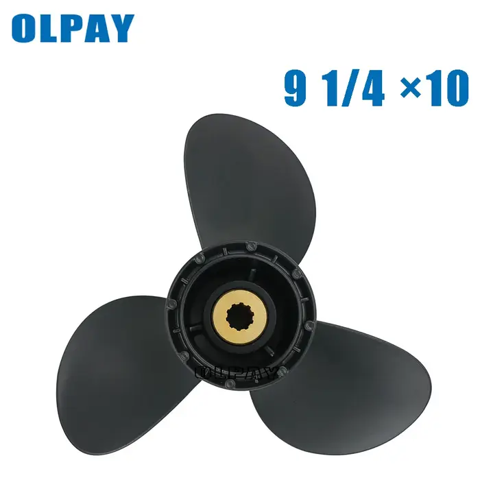 9 1/4*10 Hélice hors-bord Pour Suzuki Bateau Moteur 8 9.9 15 20HP En Alliage D'aluminium 10 Spline 9