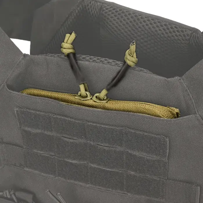 Poche à zip tactique pour équipement de poitrine - Insert pour gilet JPC2.0 CPC AVS et airsoft
