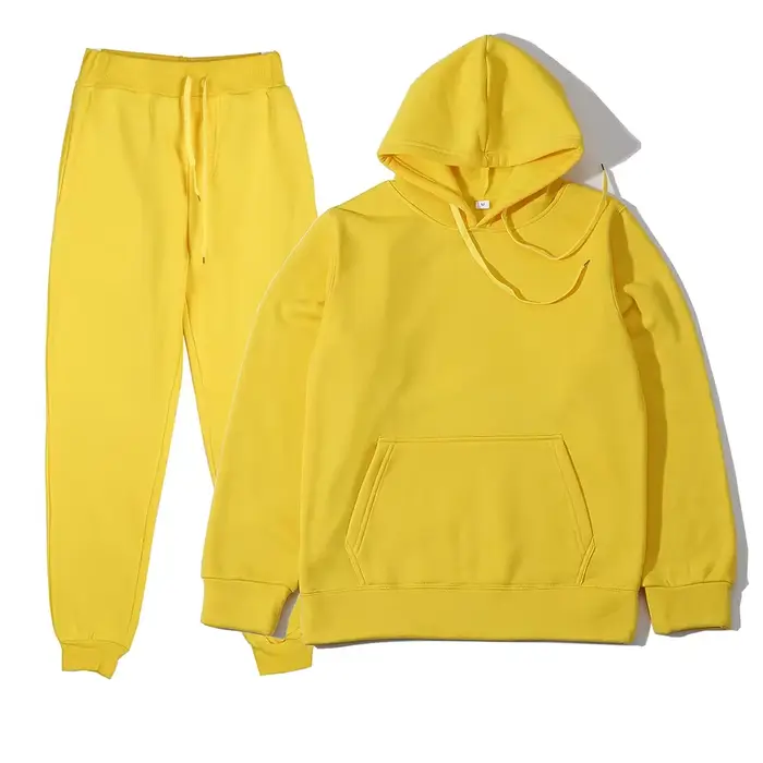 Costume de sport pour hommes, costume de sport à la mode, pantalon à capuche, ensemble deux pièces, 