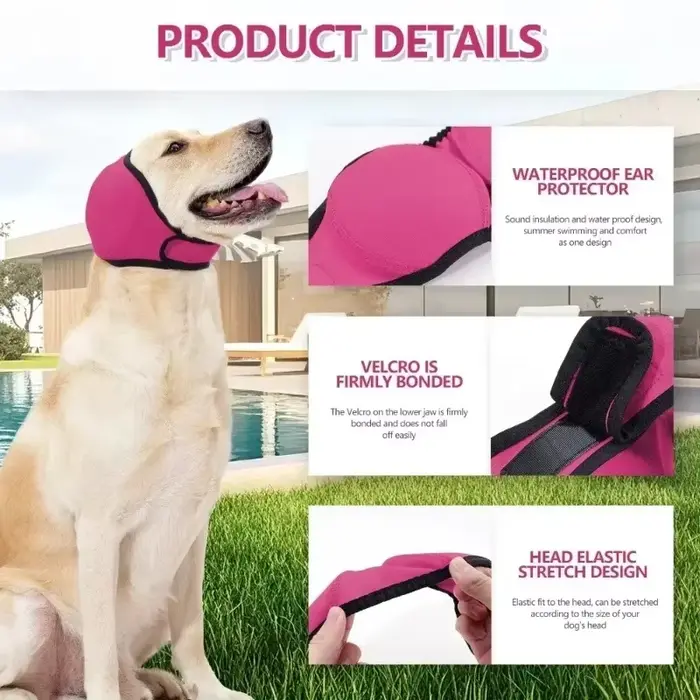 Nouveau Protection auditive chien apaisant cache-oreilles réduction du bruit résistant aux chocs