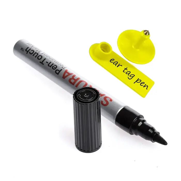 Stylo de marquage d'oreille d'animaux pour porcs