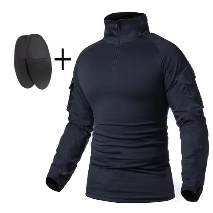 Uniformes de combinaison tactique militaire pour hommes, chemises et pantalons de Combat Multicam bl