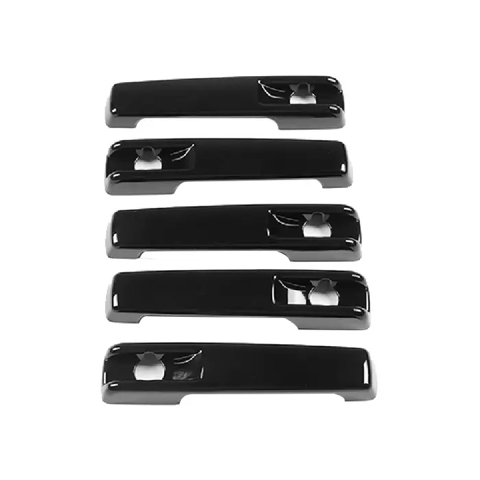 Couvercle de Protection de Poignée de Porte Noire Brillante, Accessoire pour Mercedes Benz Classe G 