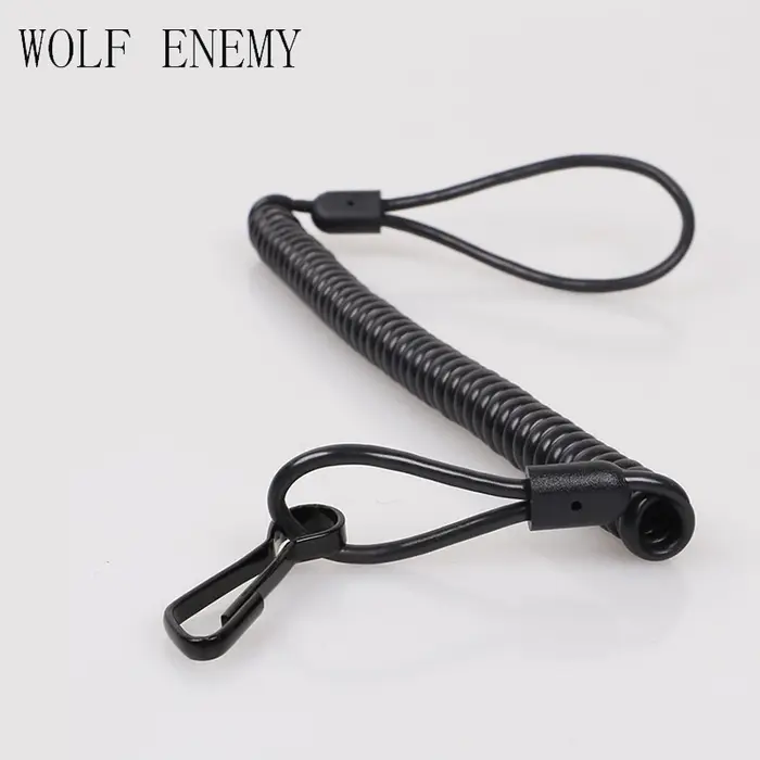 DulRifle-Sling Sling for Hunting, Hand Gun, Secure Spring Lanyard, Outdoor Hiking Gear