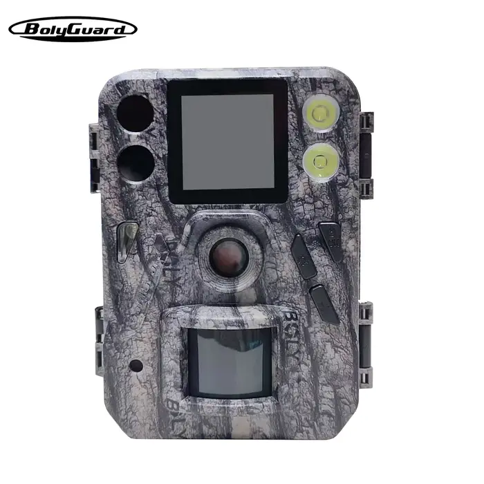Caméra de chasse BolyGuard SG520-Plus 4K 48MP avec double flash HD (IR noir et LED blanc) pour la vi