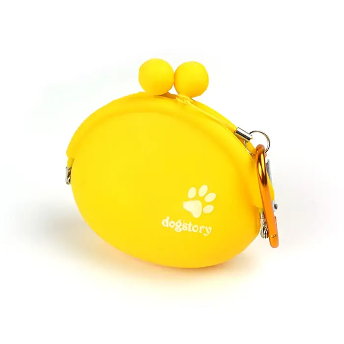 Sac à pocommuniste en silicone pour chien de compagnie, sac de rangement de la nourriture, sac de fr
