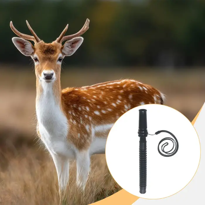 Appeau cerf compact facile utiliser - Sifflet réaliste vocalisations accessoires chasse