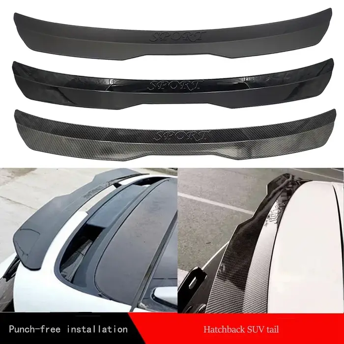 Aileron de lèvre de toit arrière de hayon aileron de voiture universel aileron de lèvre de toit arri