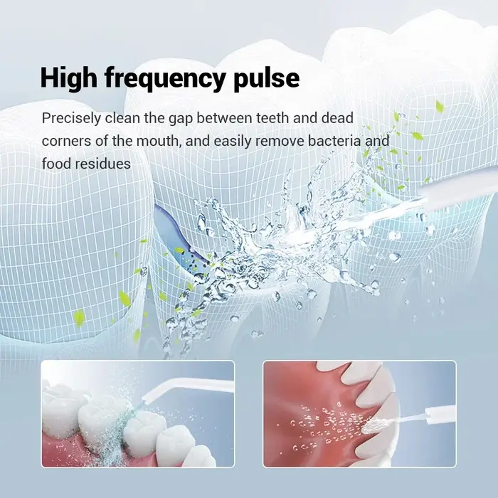 YOUPIN irrigateur Oral eau Flosser électrique blanchiment dentaire USB Rechargeable soins des genciv