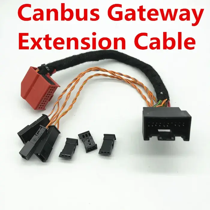 Adaptateur d'extension de passerelle Canbus pour voiture, séparateur de faisceau de câblage, plate-f