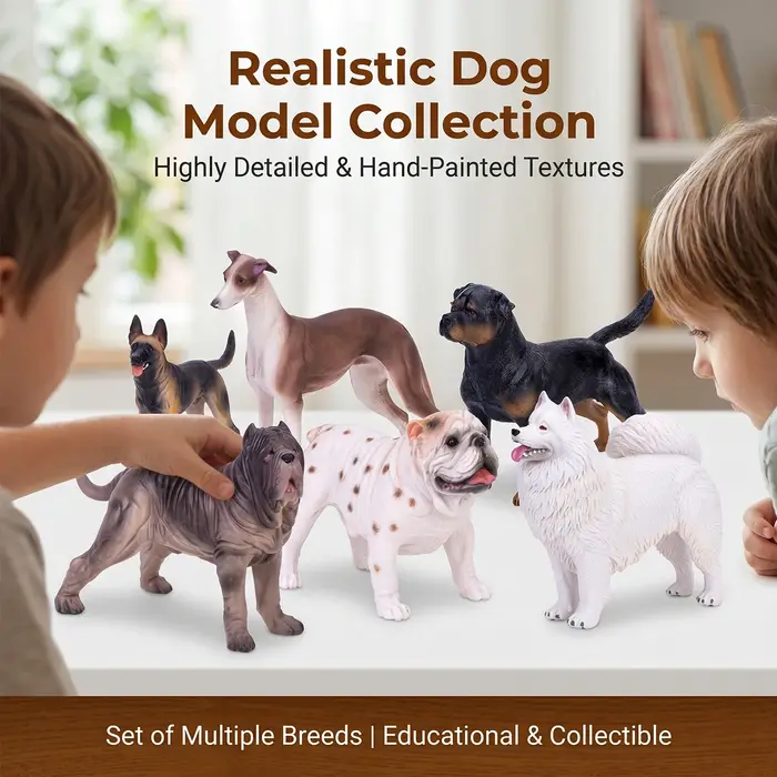 Figurines de collection d'animaux de ferme : Bull Terrier