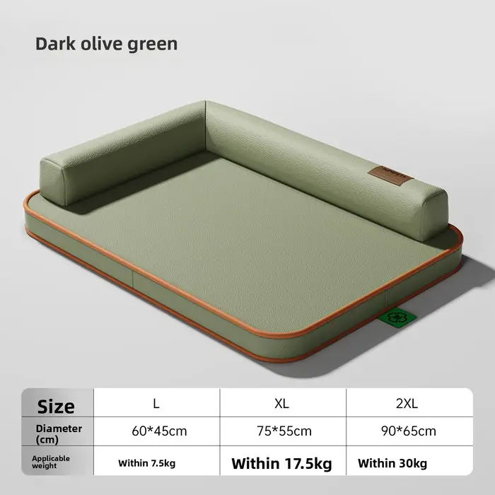 Tapis pour chien, lit pour chien, adapté à toutes les saisons, imperméable, résistant aux déchirures