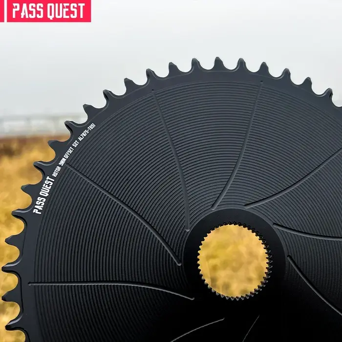 PASS QUEST – plateau rond étroit et large, décalage de 3mm, pour Rotor VEGAST / ALDHU, manivelle à m