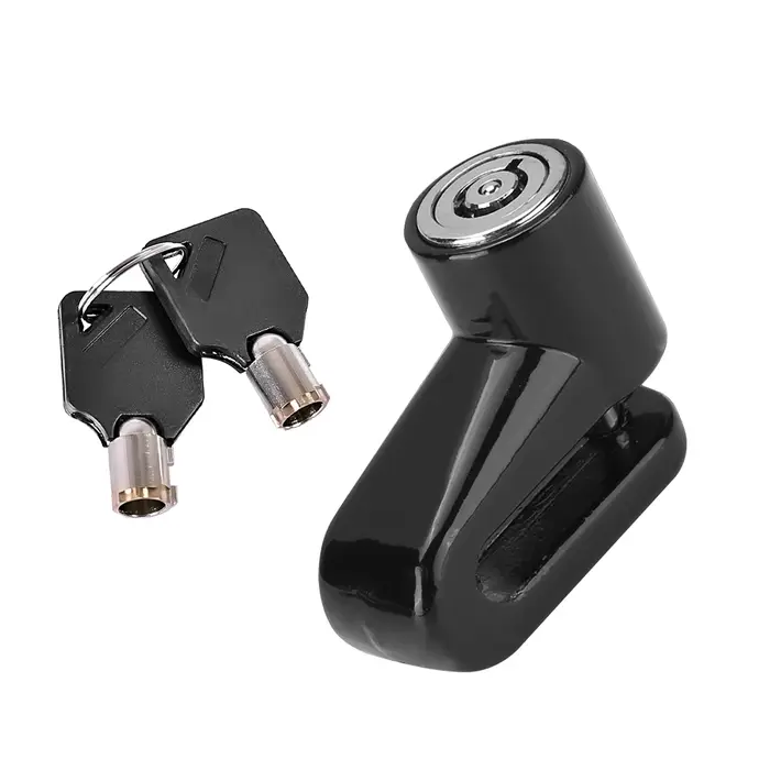 Serrure de sécurité antivol pour moto, vélo, moteur de vélo, frein à disque, protection antivol pour