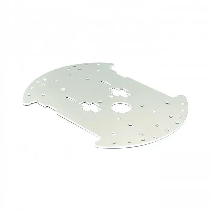 Châssis de voiture intelligent à quatre roues 4WD, châssis en alliage d'aluminium de 1.5mm, châssis 