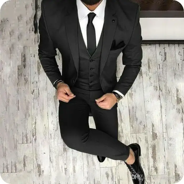 Smoking de mariage classique vert olive pour hommes, olympiques pour marié, revers cranté, blazer Sl