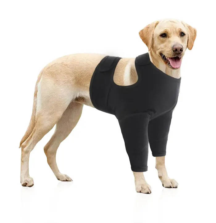 Manchon de coudière pour chien 54HD, pour membres blessés, favorise le confort, enveloppe de jambe a