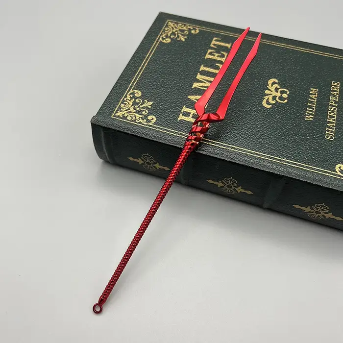 Modèle d'arme en métal EVA Réplique d'anime Lance de Longinus Rei Ayanami Faux Décorations de bureau