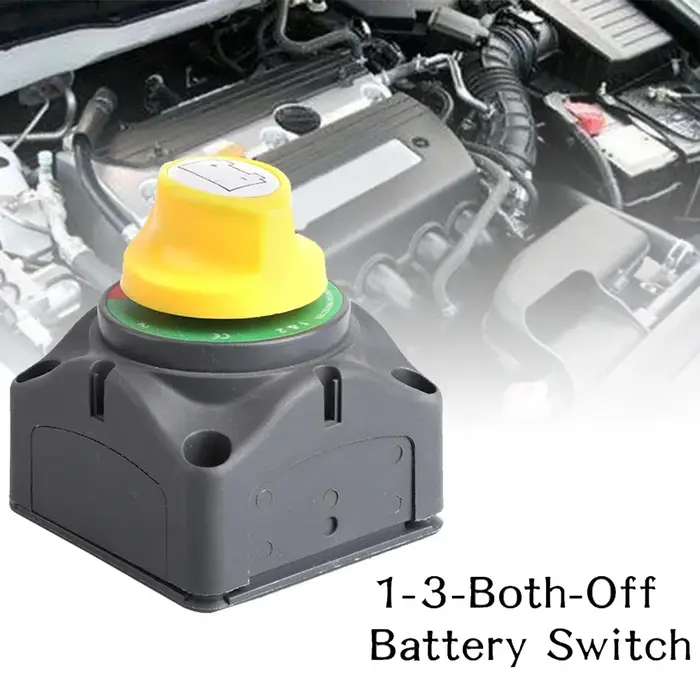 Joli universel de déconnexion de batterie automatique, 3 positions, 12V, 24V, 48V, 300A, commutateur