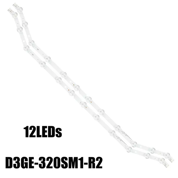 10 kits LED 12 LED pour 32 "D3GE-320SM1-R2 UE32EH5450 UE32H5303 UE32EH5000 LH32MDCPLGC/CI HG32AD590 